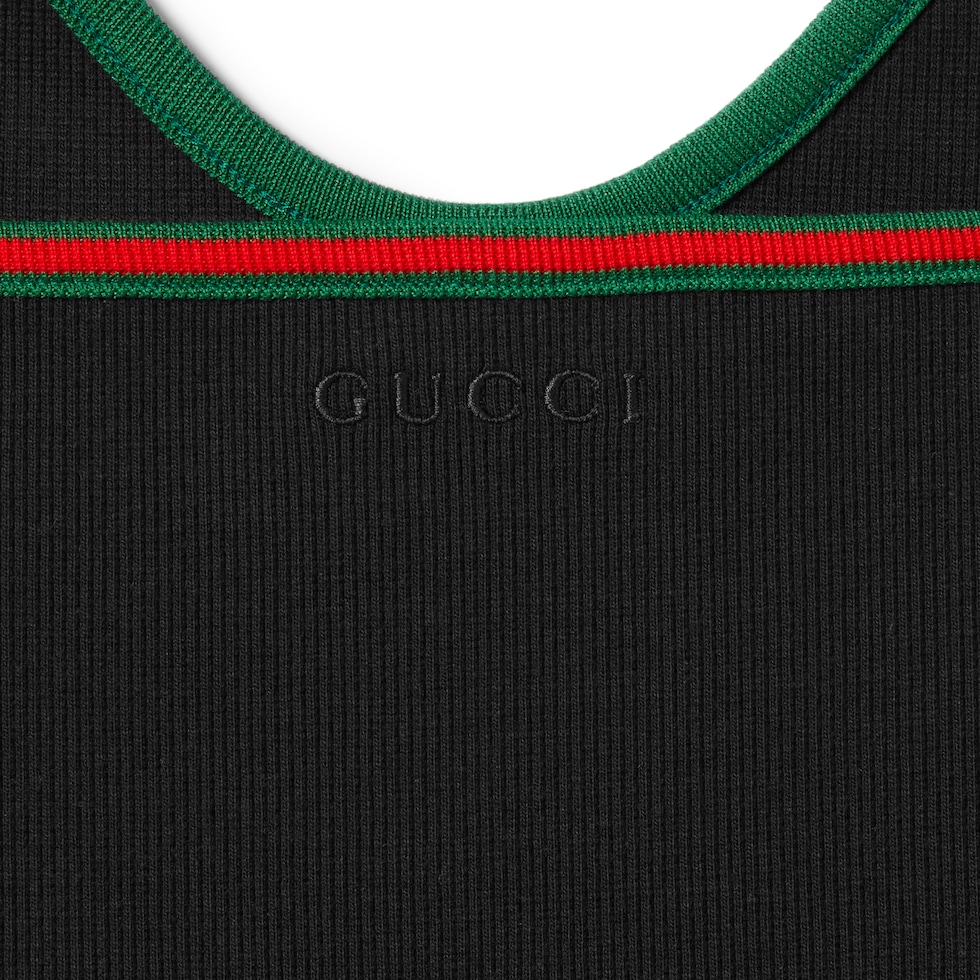 Heavy cotton rib tank top