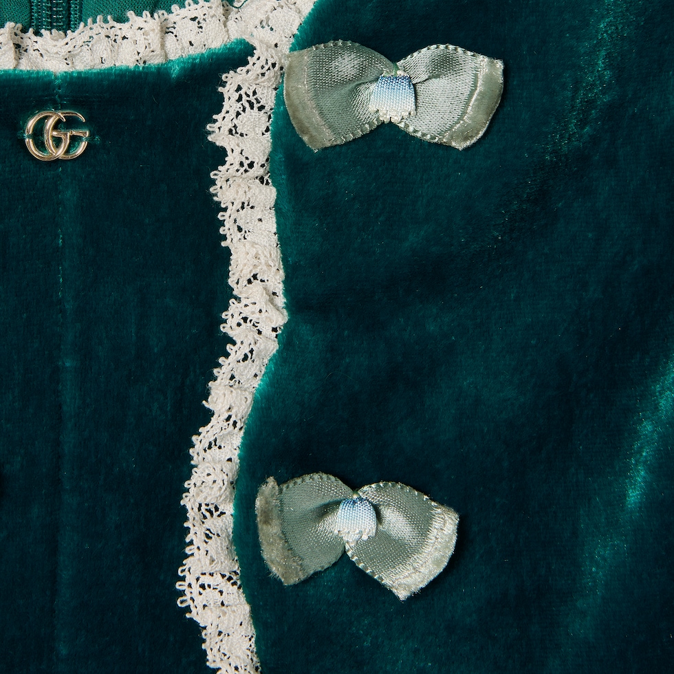 Kinderkleid aus Samt