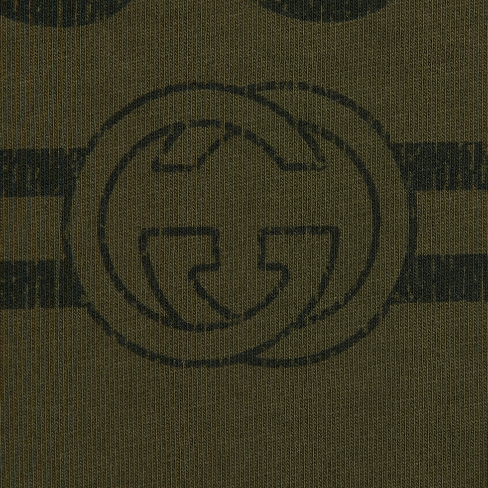 Cotton jersey T-shirt with print