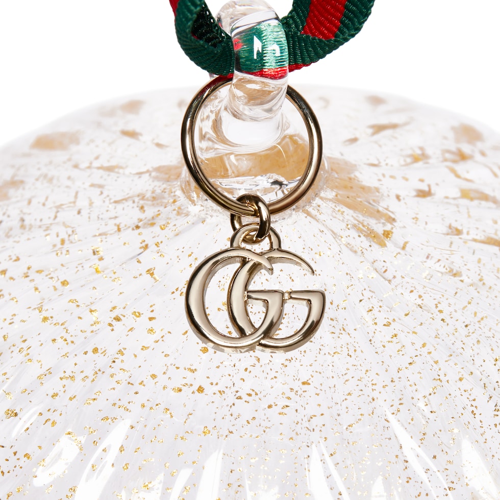 Murano glass baubles, set of two