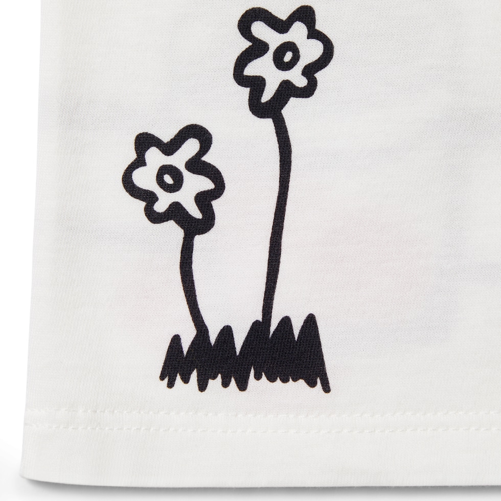 T-shirt pour enfant en coton avec imprimé