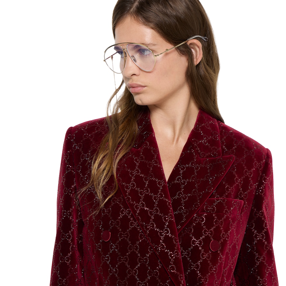 Terciopelo de algodón bordado