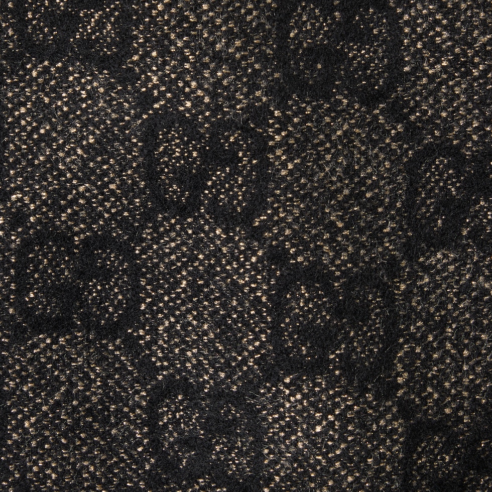 GG cashmere lamé cape