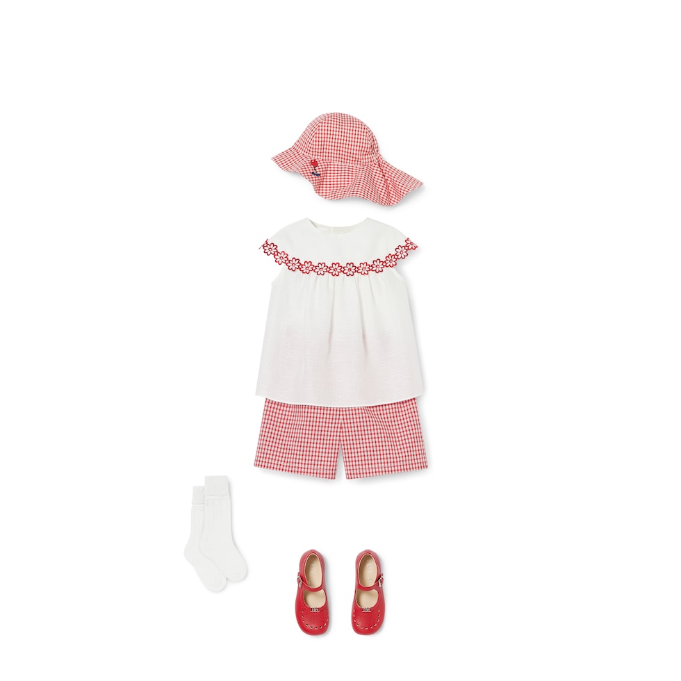 Baby GG cotton jacquard dress