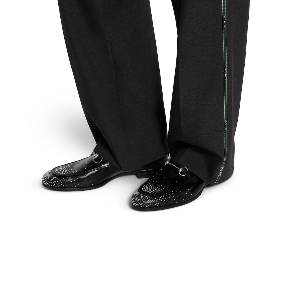 Men's studded loafer with Horsebit
