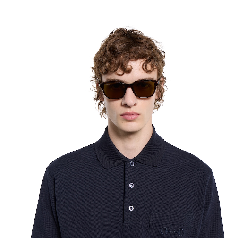 Square frame sunglasses