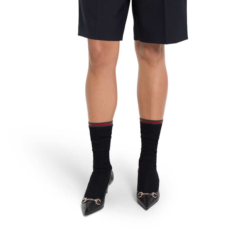 Women's pump with Horsebit