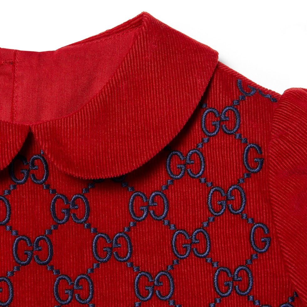 Children's velvet corduroy dress