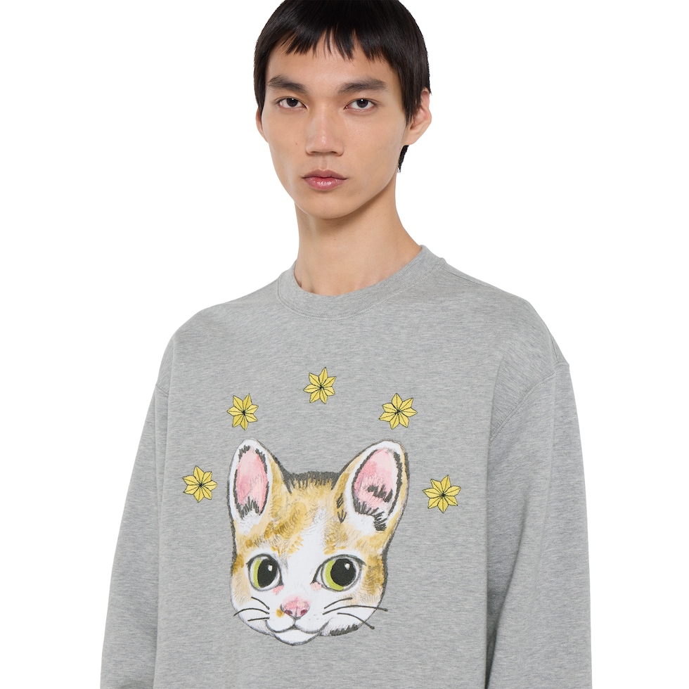 日本限定 ヒグチユウコ コットンジャージー スウェットシャツ