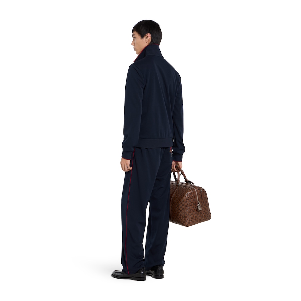 Technical jersey sportswear pants