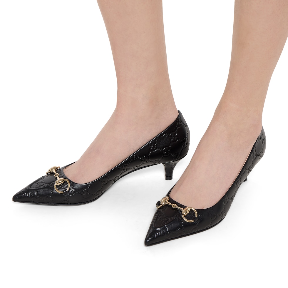 Escarpins à détail Mors pour femme