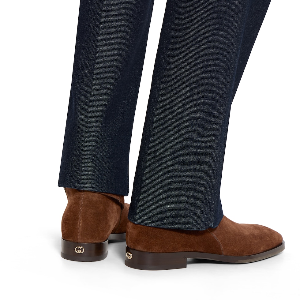 Bottines à boucles pour homme