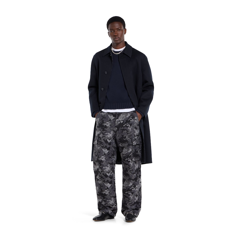 男士饰马衔扣穆勒鞋