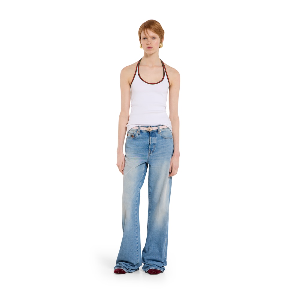 Reversible GG Marmont thin belt