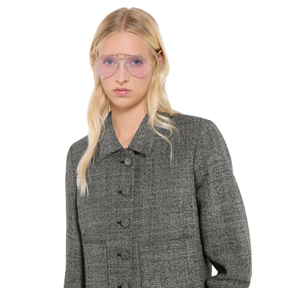 Wool grisaille jacket