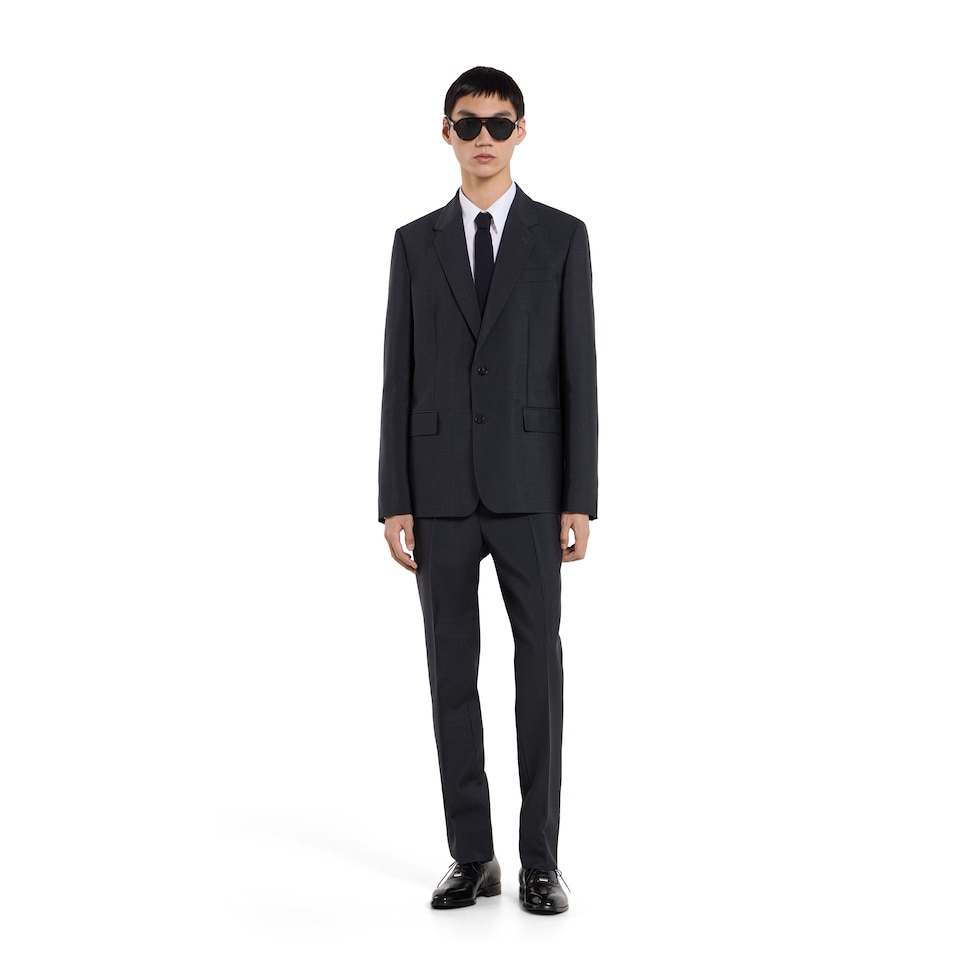 Piece dyed poplin shirt