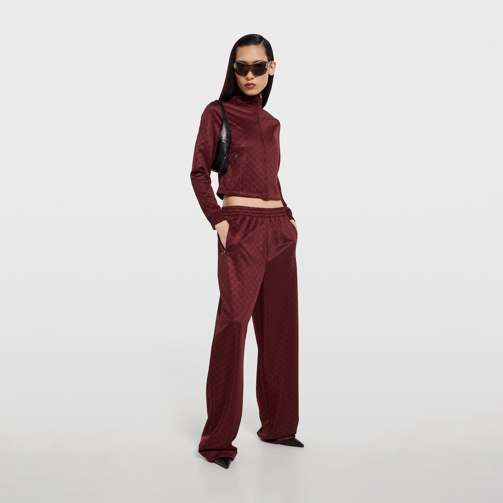 GG jersey jacquard leisure pants