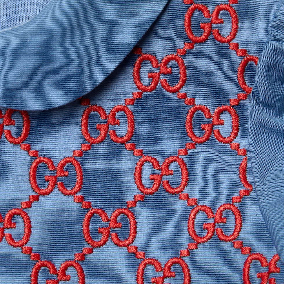 Baby cotton dress with embroidery