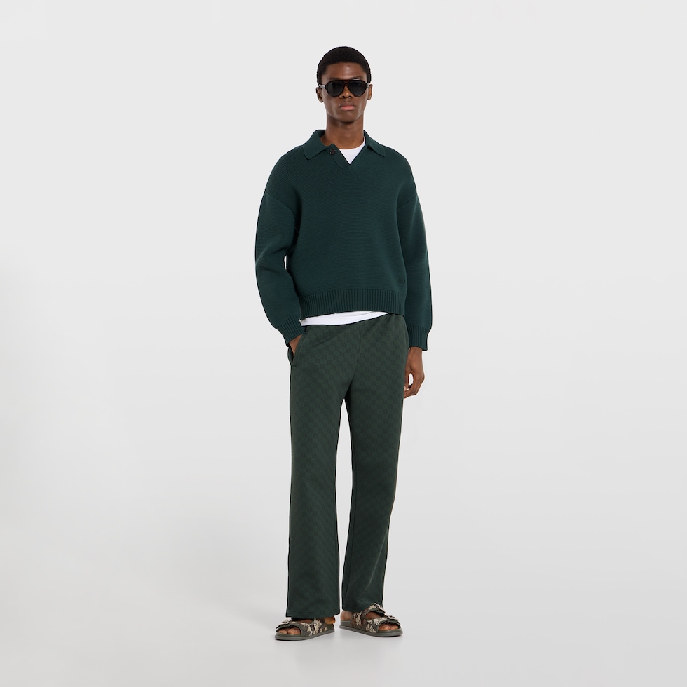 Men's slide sandal with buckles