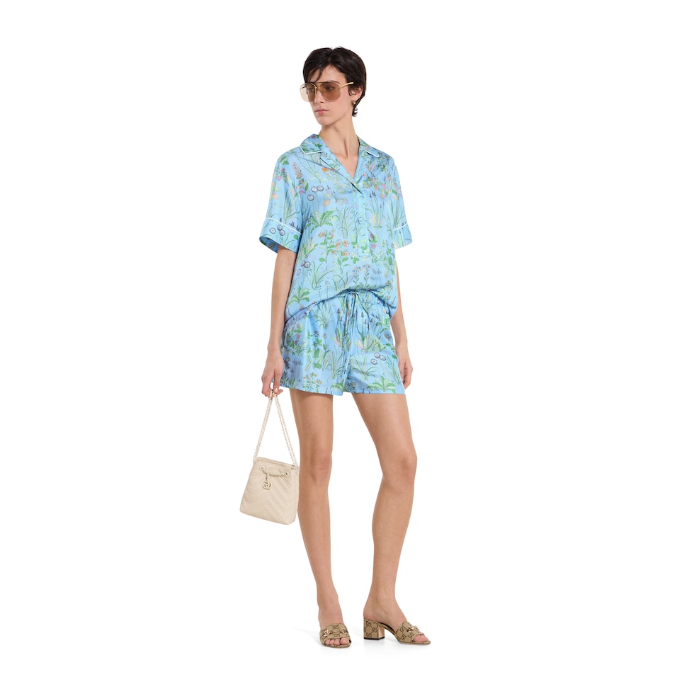 Women's slide sandal with Horsebit