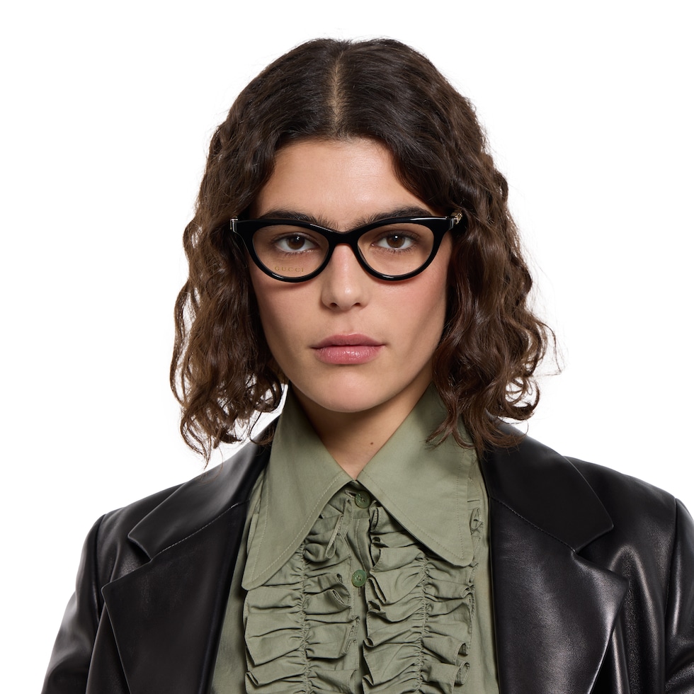 Monture optique œil-de-chat