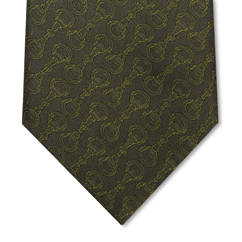 Silk jacquard tie