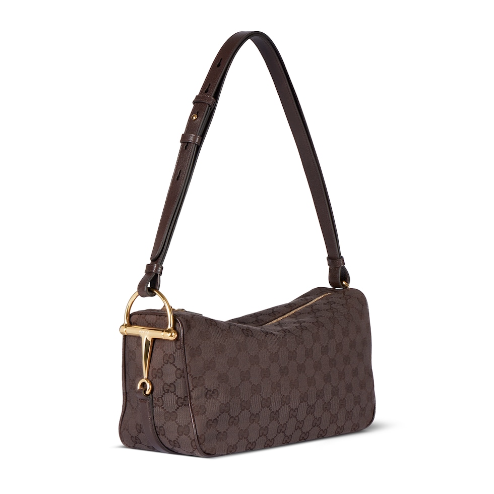 Mittelgroße Gucci Half Horsebit Schultertasche