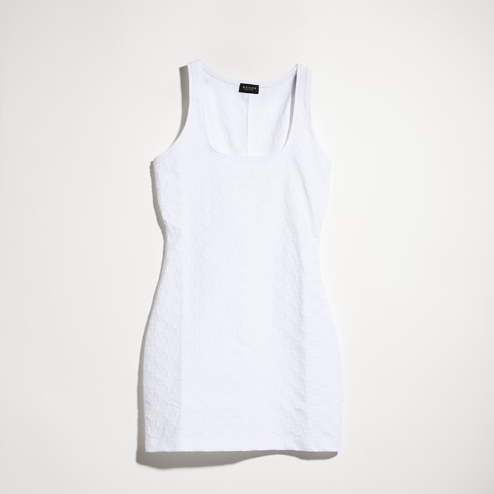 GG jersey jacquard dress