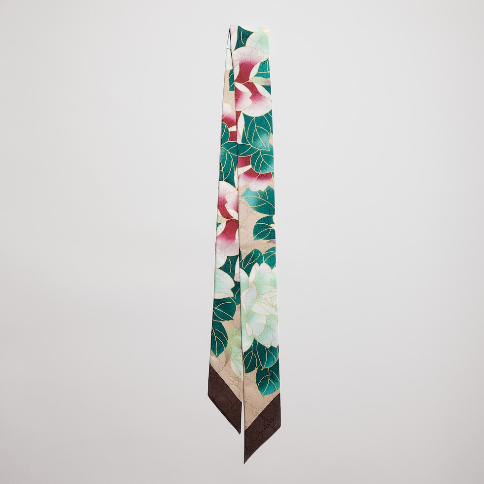 Gucci x 安藤七宝店 日本限定 シルクジャカード リボン