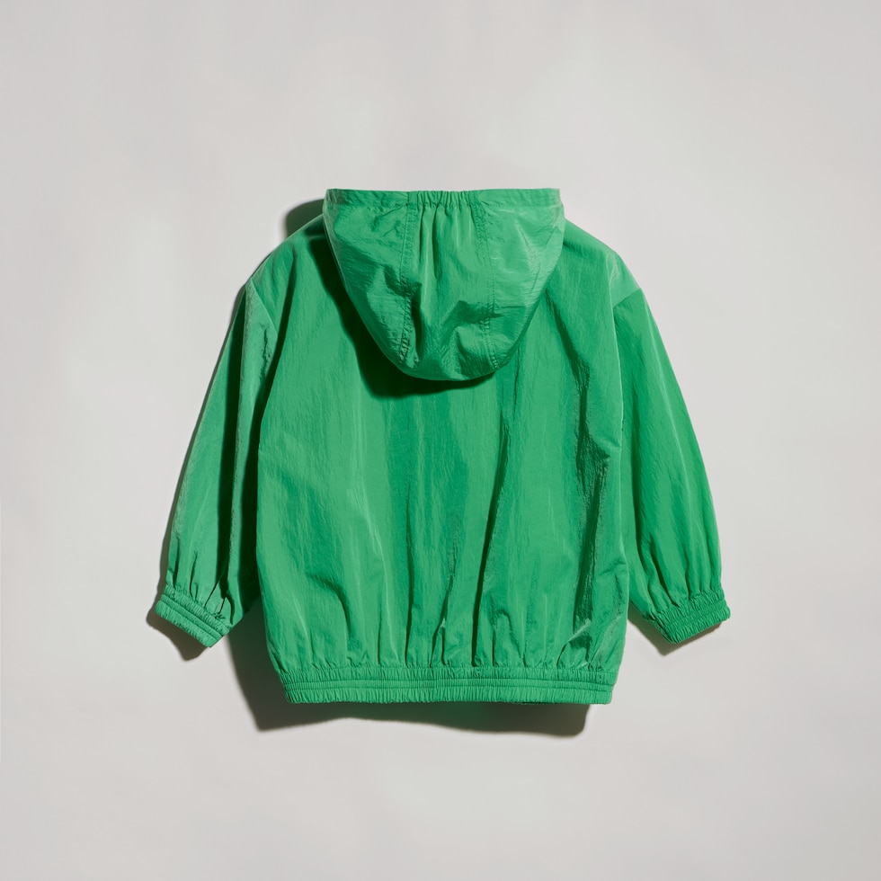 Veste pour enfant en nylon froissé