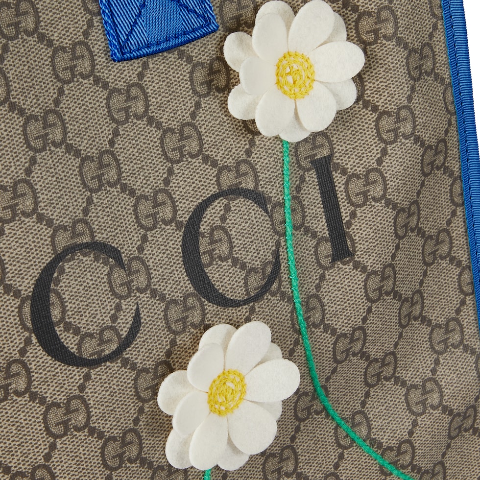 Children's GG tote bag with print