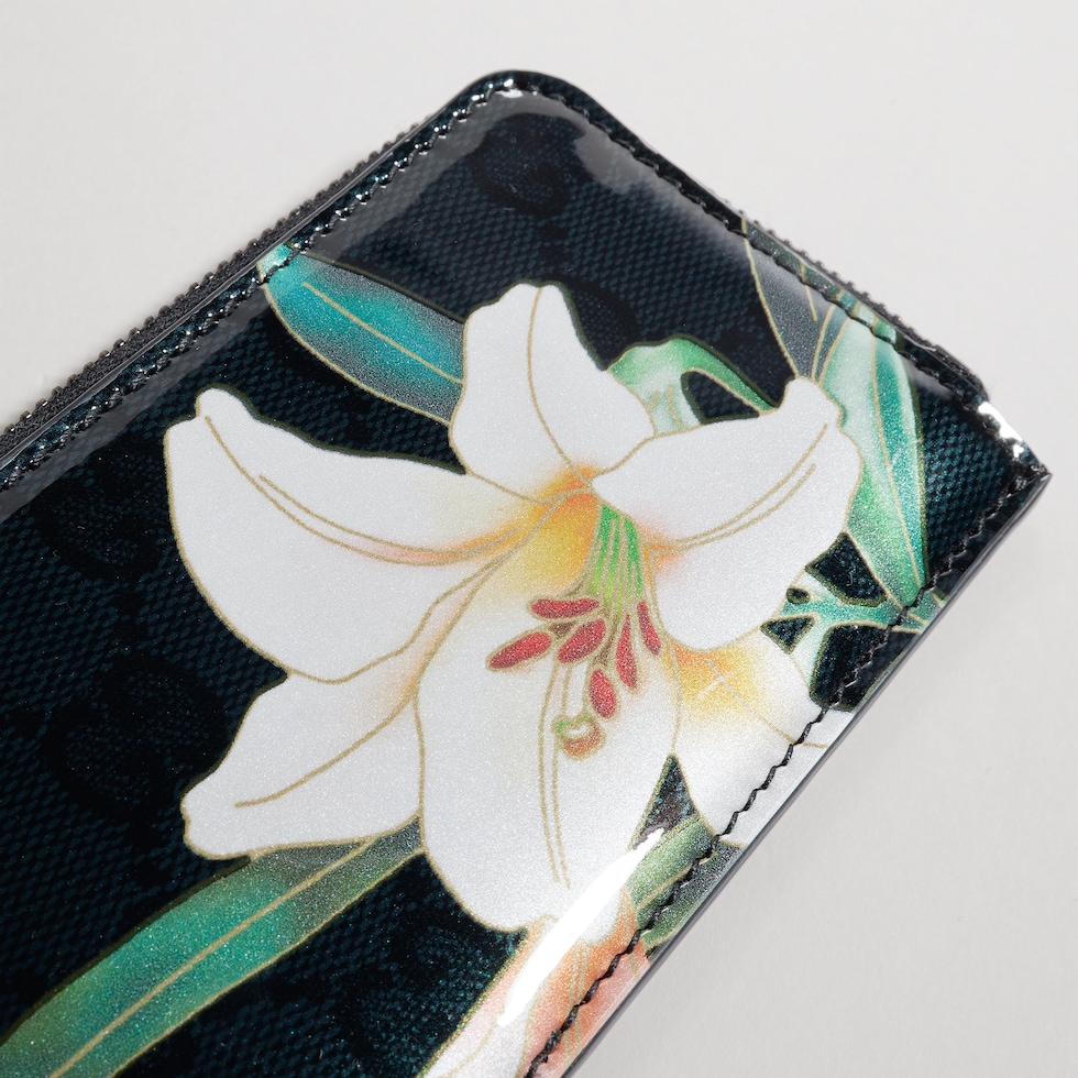 Gucci x Ando Cloisonné card case