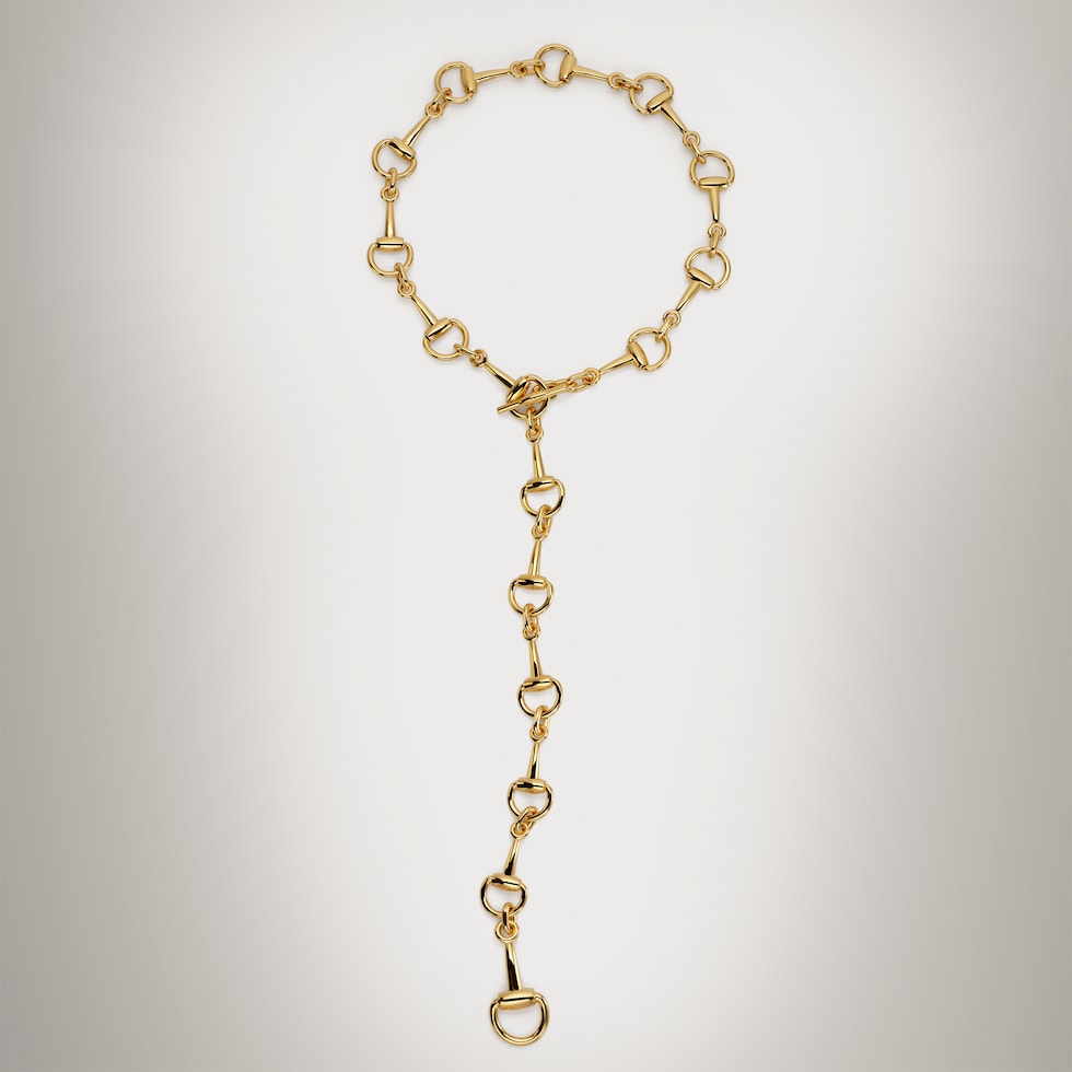 Collar lariat con Horsebit
