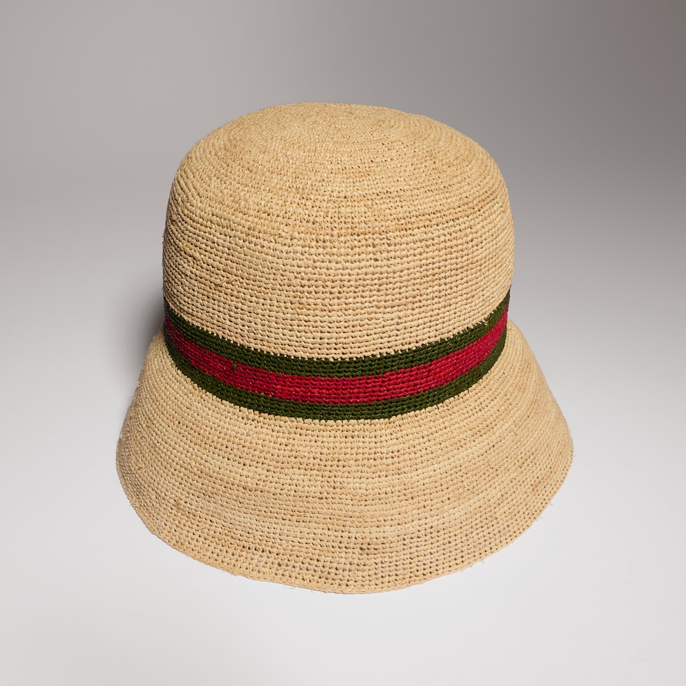 Woven fabric hat with Web