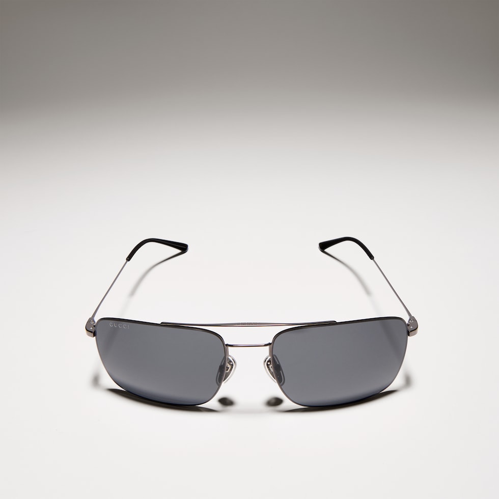 Low nose bridge fit navigator sunglasses