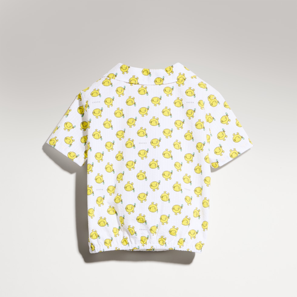 Chemise pour bébé en coton avec imprimé