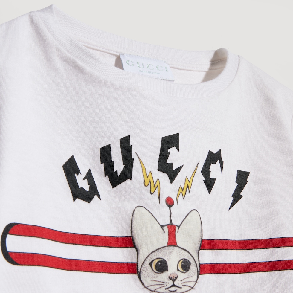 Children's cotton T-shirt with print