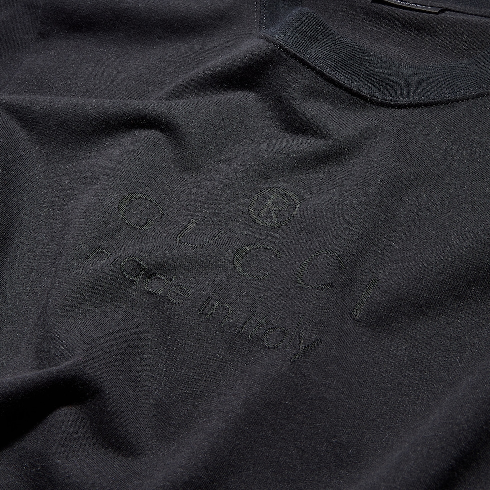 Cotton jersey T-shirt with print
