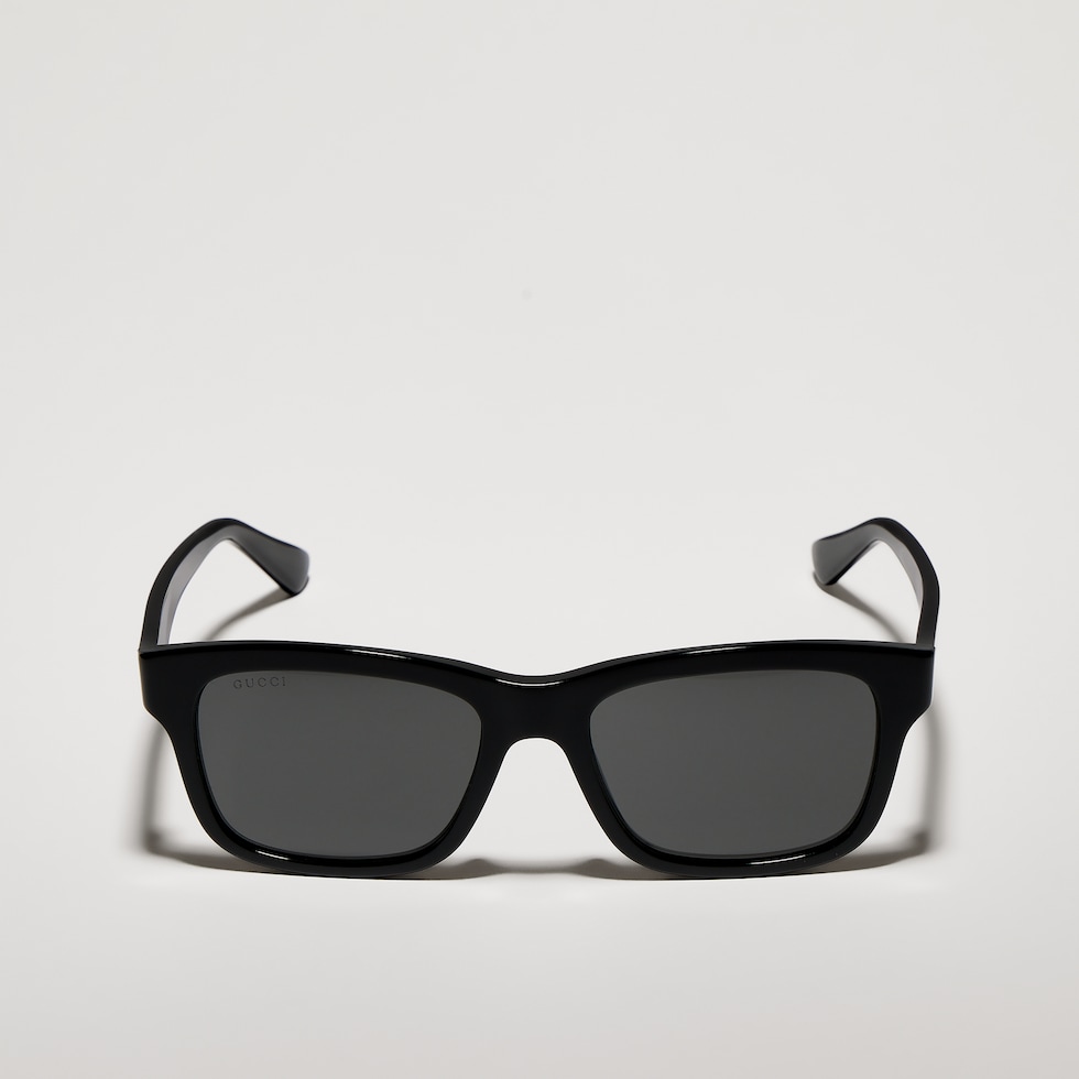 Rectangular-frame sunglasses