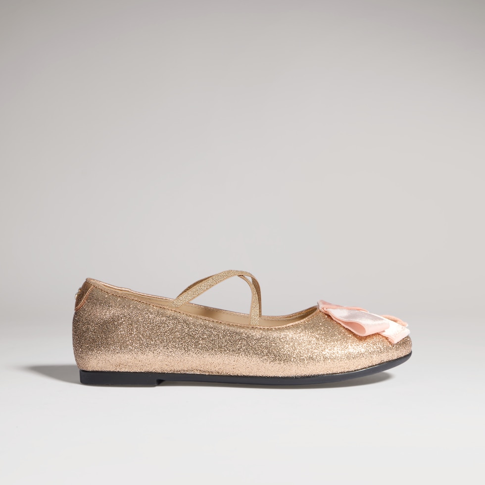 Children's ballet flat with Double G