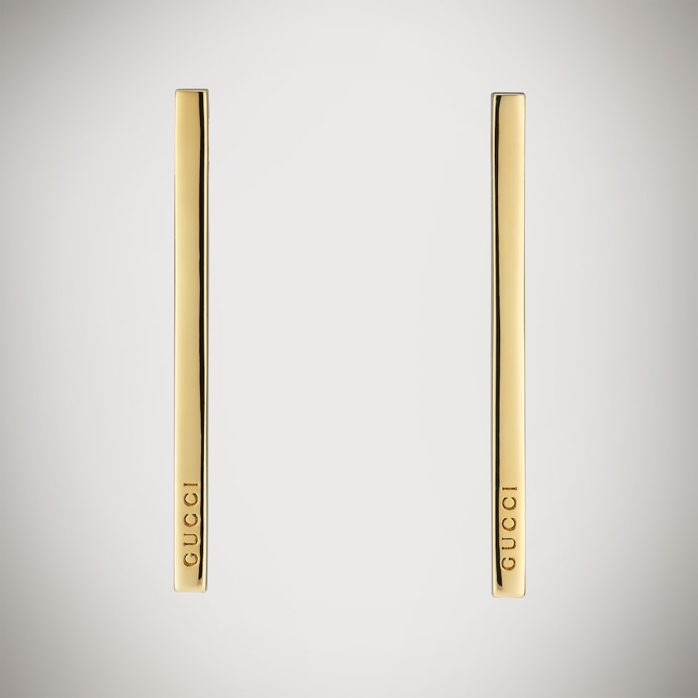 Long bar earrings