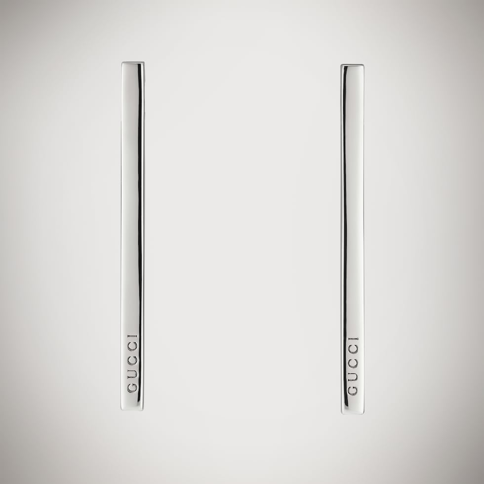 Long bar earrings
