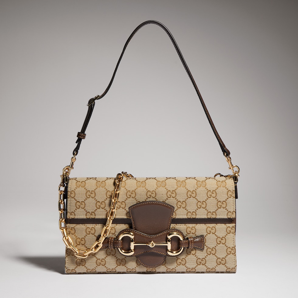 Horsebit Ristretto medium shoulder bag