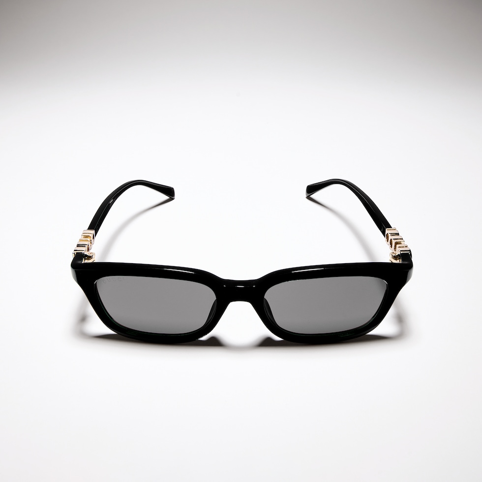 Rectangular-frame sunglasses