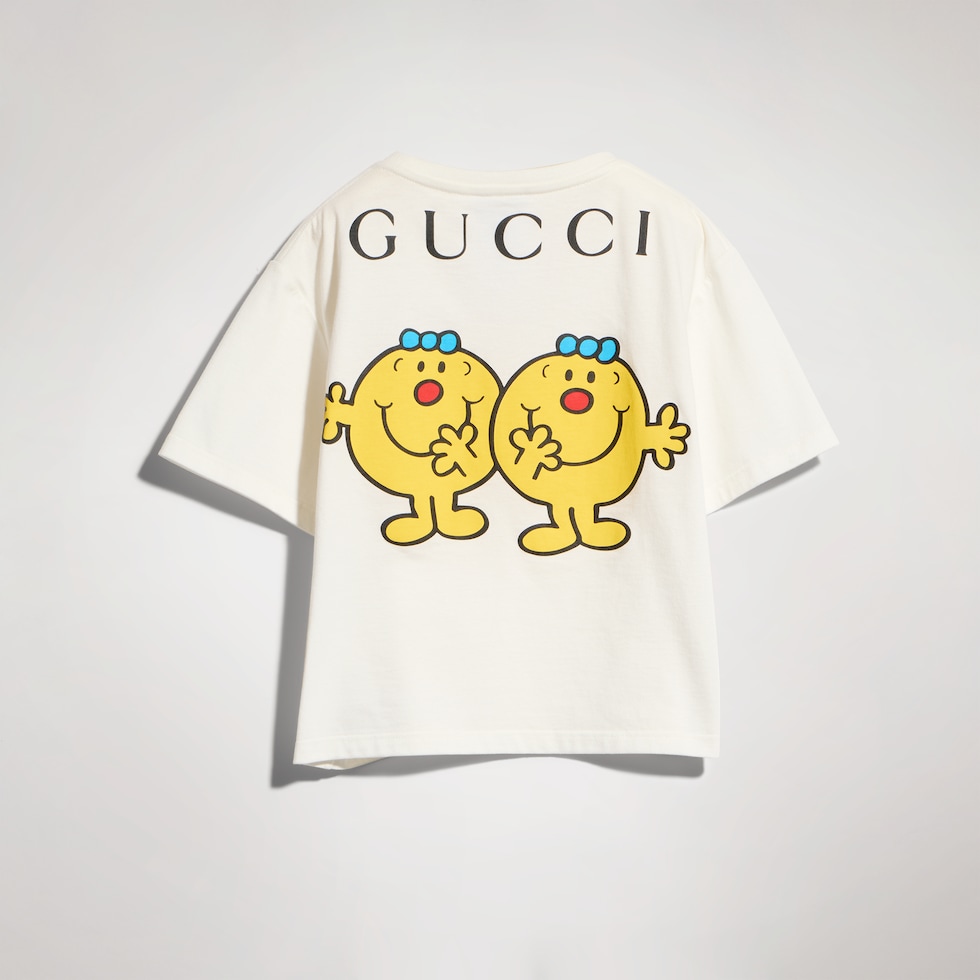 T-shirt bambino in cotone con stampa