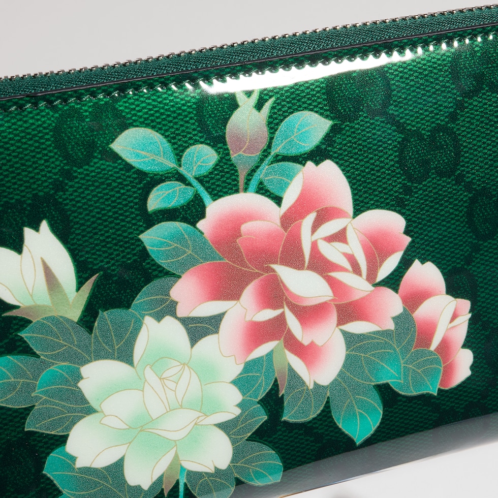 Gucci x 安藤七宝店 日本限定 ジップアラウンドウォレット