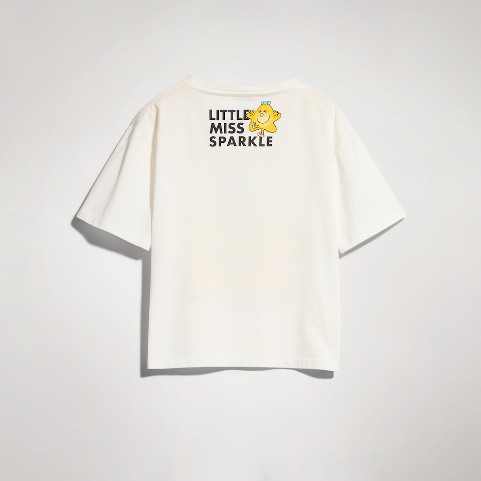 T-shirt bambino in cotone con stampa