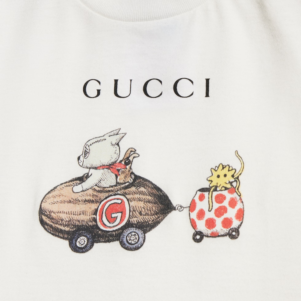 Baby cotton T-shirt with print