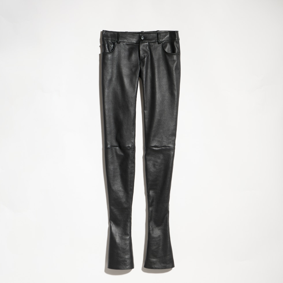 Leichtgewichtige Stretchlederhose