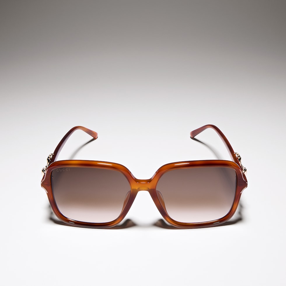 Butterfly-frame sunglasses